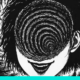 anime character with spiral face