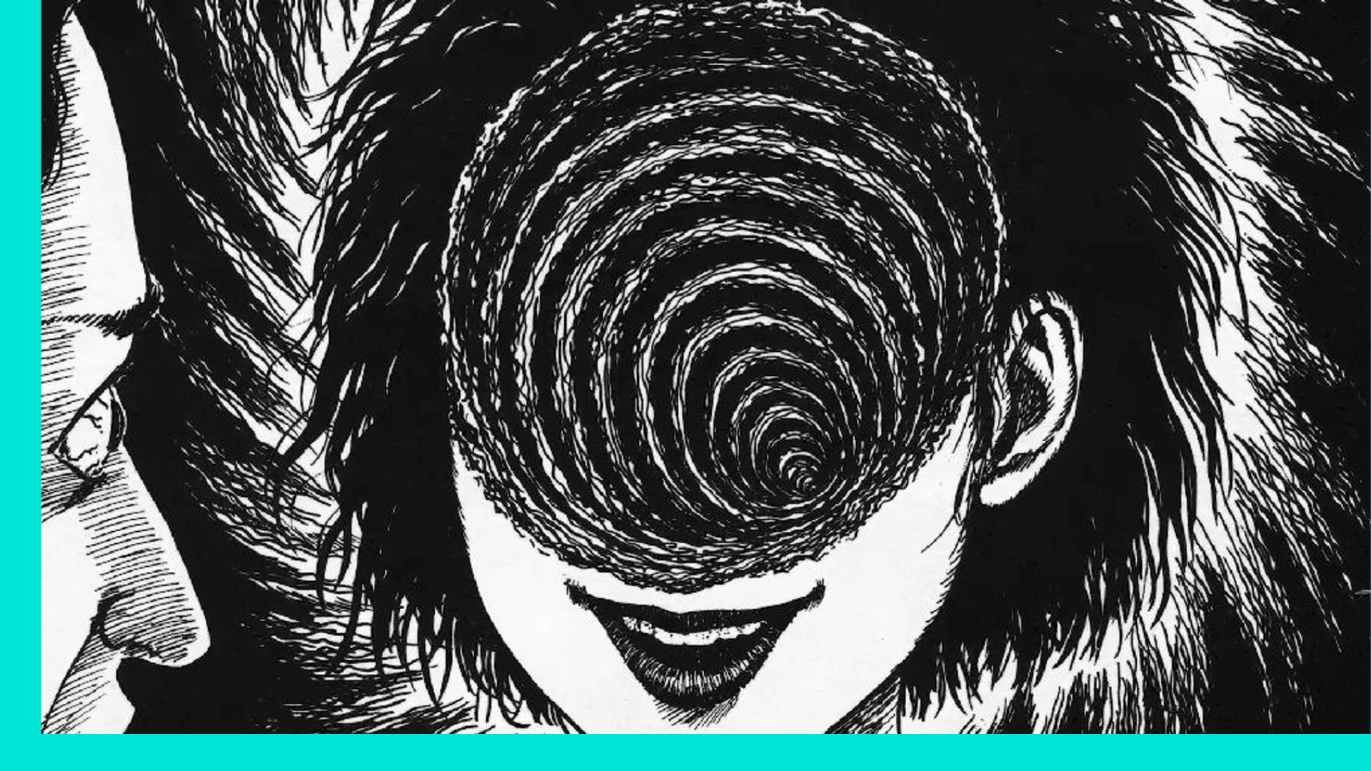 anime character with spiral face