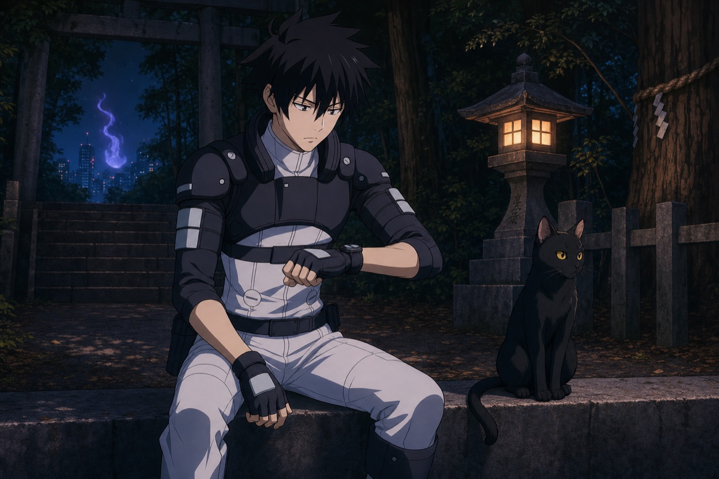 BLACK TORCH episode release time guide with Jiro Azuma and Rago