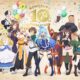 Kazuma, Aqua, Megumin, Darkness and other KONOSUBA characters celebrate the anime anniversary
