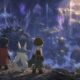 Riko, Reg, Nanachi and Faputa overlooking the Seventh Layer in Made in Abyss
